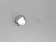 Jeansknopf Metall glänzend S120296-32, Größe 32 (ca. 20 mm)