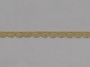 Klöppelspitze 75337_02057, Breite 10 mm, Farbe Lurex gold