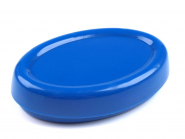 Magnet-Nadelkissen 010661-3 oval in blau,  Größe ca. 11 x 7 cm
