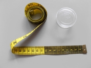 Schneidermaßband gelb, Länge 150 cm, Breite 20 mm
