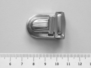 Steckschloss Metall klein Nr. 61311me, Größe ca. 25 x 35 mm