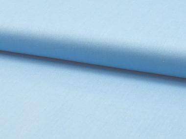 Baumwollstoff - Popeline QRS0150-002, Farbe 002 hellblau
