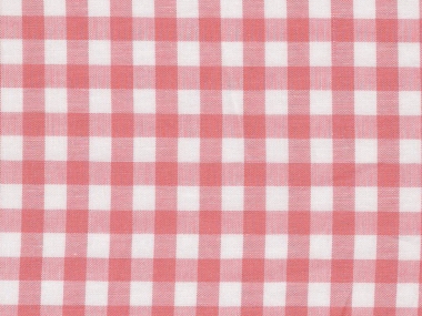 Baumwollstoff Vichykaro RS0138-112 - 1 cm - Farbe rosa