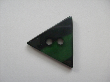 Dreiecksknopf Nr. DK02171/54-97, Farbe 97 dunkelgrün
