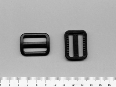 Gleitschnalle Nr. 0651-25 schwarz, Gurtbreite bis ca. 25 mm