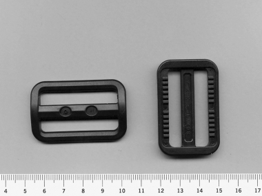 Gleitschnalle Nr. 0651-40 schwarz, Gurtbreite bis ca. 40 mm