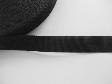 Gurtband 0649-30 schwarz, Breite ca. 30 mm