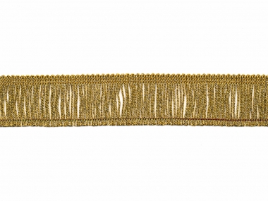 Lurex-Fransenborte gold 8818g-04, Breite ca. 4 cm
