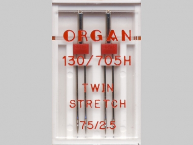 Organ Zwillingsnadel Stretch Nr. 388001
