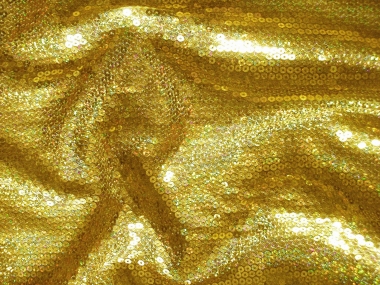 Paillettenstoff HS3239-4 gold irisierend