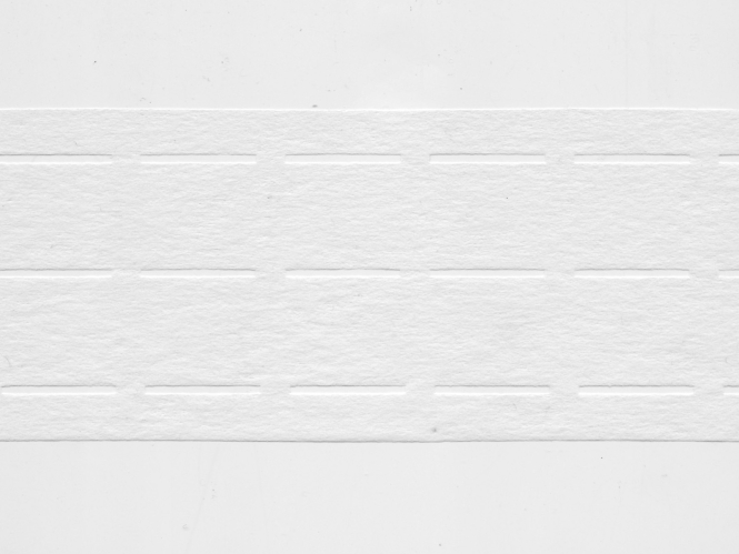 Bundeinlage weiß G3510w-25, Breite 7 cm