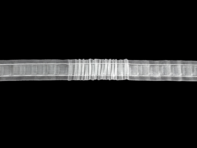 Gardinenband universal transparent Nr. 10031, 27 mm