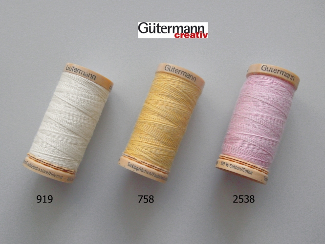 Gütermann Heftfaden 200 m Nr. 723550-2538, Farbe 2538 rosa