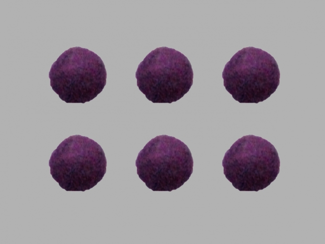 Jim Knopf Filzkugel Nr. 11811-14, Farbe 14 violett