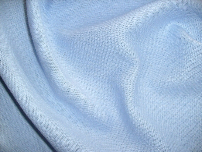 Leinen-Viskosestoff LV80301-017, Farbe 017 hellblau