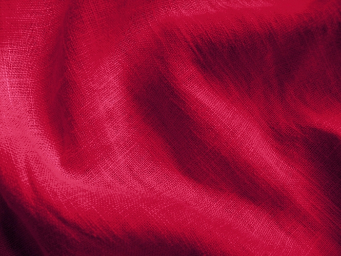 Leinenstoff Barcelona L733-440, Farbe 440 rot