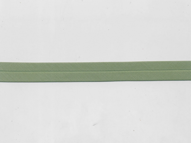 Baumwoll-Schrägband Nr. 6129-112 in helloliv, Breite ca.20 mm