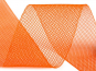 Crinoline Versteifungsband fest S750344-04, Breite 5 cm, Farbe 04 orange