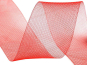 Crinoline Versteifungsband fein 080906-07, Breite 5 cm, Farbe 07 rot