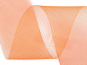 Crinoline Versteifungsband fein 080906-08, Breite 5 cm, Farbe 08 orange