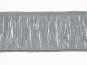 Lurex-Fransenborte silber 8818s-10, Breite ca. 9,5 cm