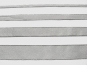 Lurexband Nr. 25197s-07 in silber mit Silberkante, Breite ca. 7 mm
