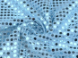Paillettenstoff L142-33, Farbe 33 hellblau