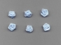 Satinrose R104-308, Farbe hellblau