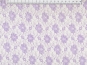 Spitzenstoff L727-31 mit Blumenmuster, Farbe 31 lila
