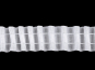 Gardinenband mit Bleistiftfalten in weiß 610095, 25 mm - 2