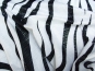 Jersey Zebra 60924 in schwarz-weiß mit feinen Lurexstreifen - 2