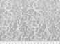 Edler Spitzenstoff 493293 in weiß, gemustert - 2