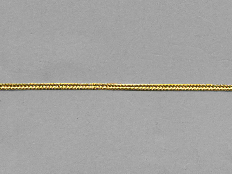 50 cm Verzierungen Bordüre Applikation Soutache Gold Lurex